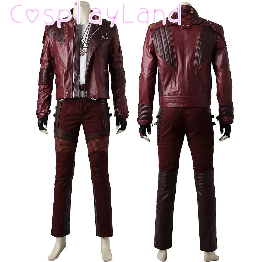 Leather Work Pants - 갤럭시 가디언즈 피터 제이슨 퀼코스프레 코스튬,