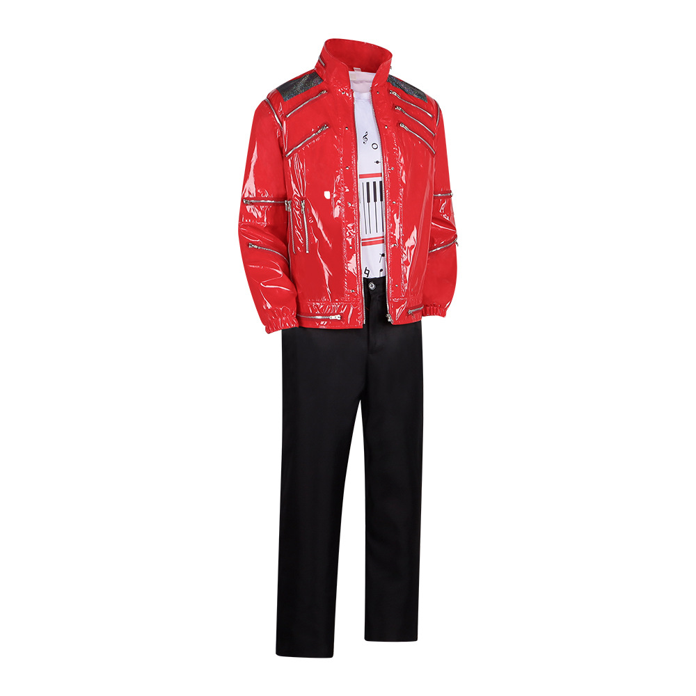남성용 레드 가죽 재킷 마이클 잭슨 코스프레 의상 음표 - Leather Work Pants 리뷰 및 가격