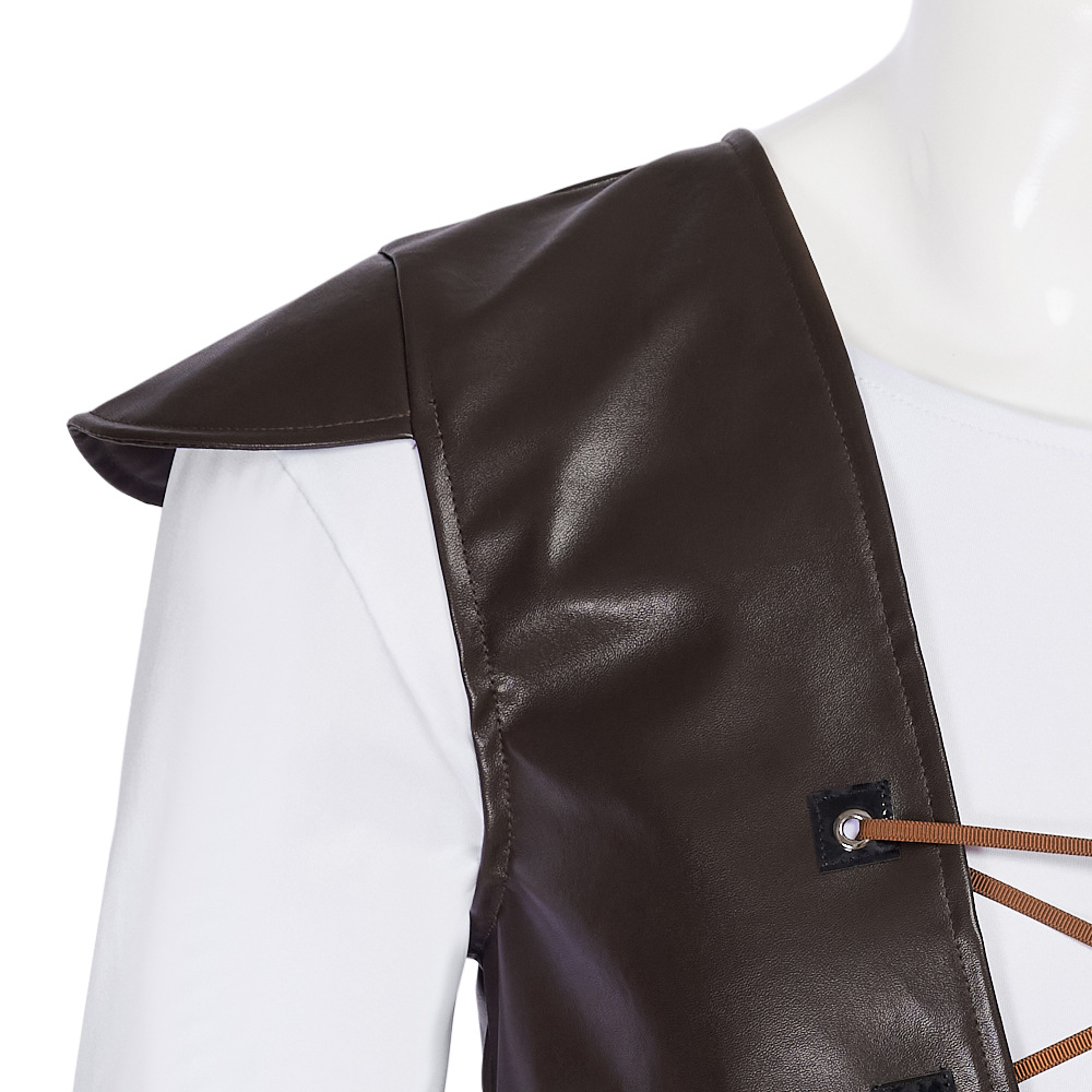 슈렉 코스프레 의상 녹색 모자 슈렉 탑 가죽 조끼 바지 - Leather Work Pants 리뷰 및 가격
