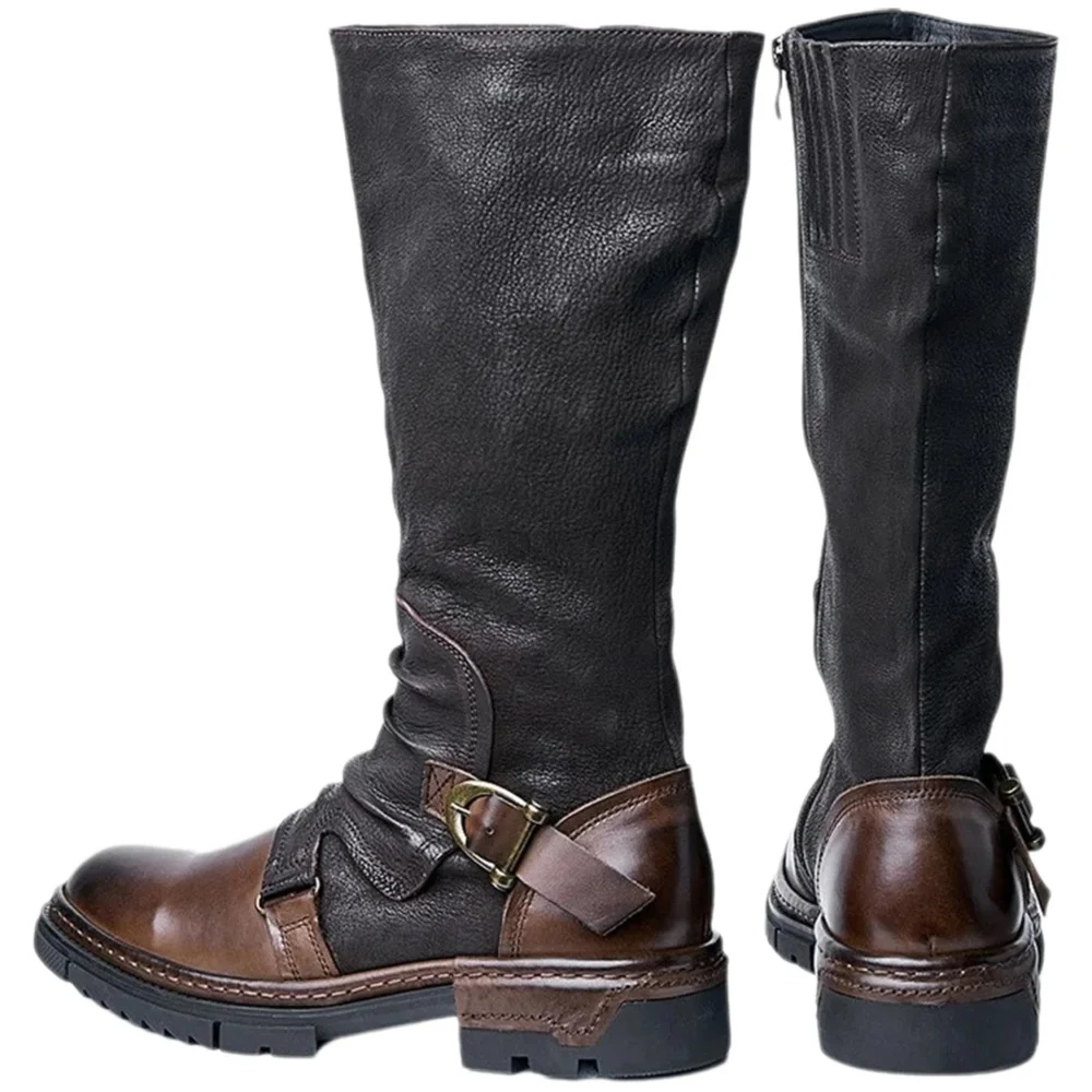 남성용 중세 레트로 인조 PU 가죽 신발 중세 시대 발 - Leather Work Pants 리뷰 및 가격