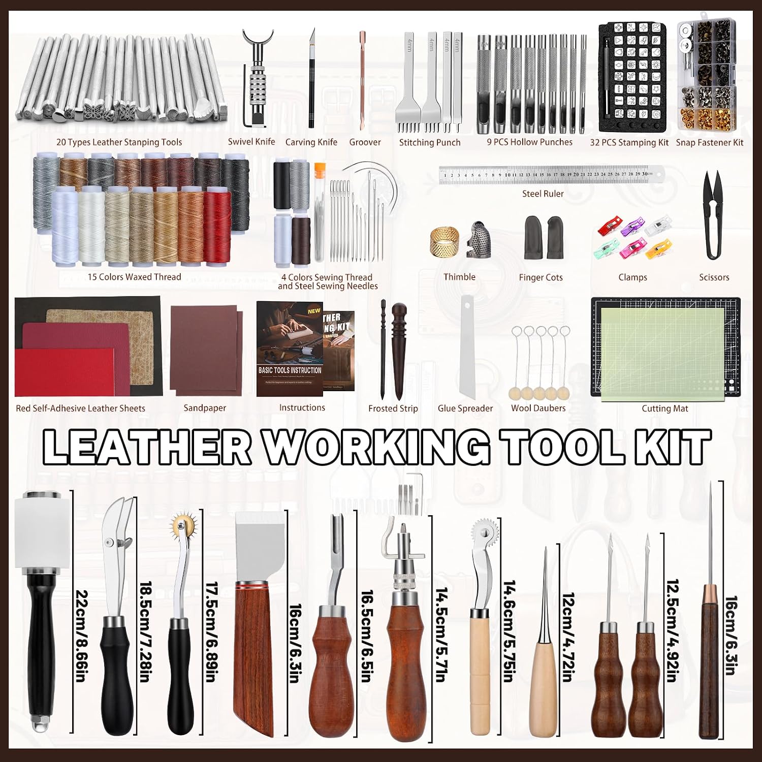 가죽 공예 키트, 가죽 공예 도구 및 수공예 키트(맞춤 - Leather Working 리뷰 및 가격