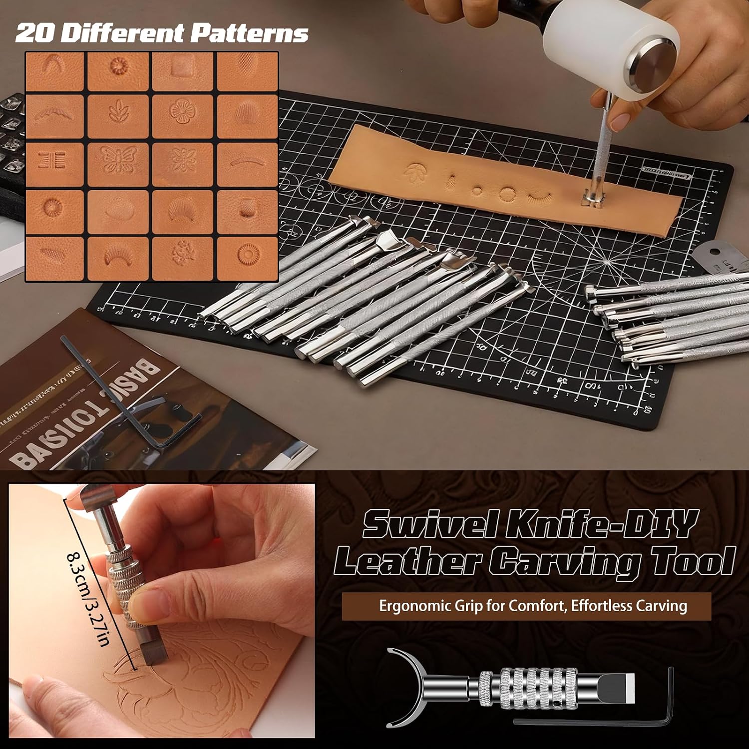 가죽 공예 키트, 가죽 공예 도구 및 수공예 키트(맞춤 - Leather Working 리뷰 및 가격