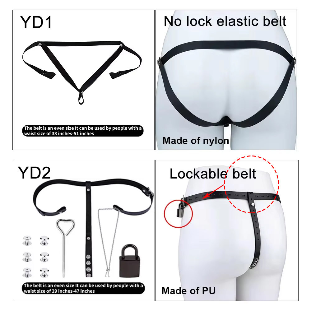 NSFU 블랙/레드 남성용 정조대 PU 소재 성기 잠금 - Leather Work Pants 리뷰 및 가격