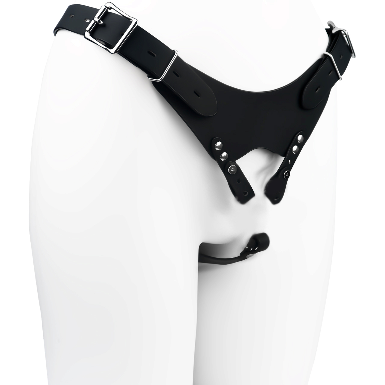 NSFU 블랙/레드 남성용 정조대 PU 소재 성기 잠금 - Leather Work Pants 리뷰 및 가격
