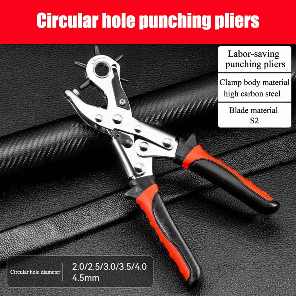 828 메가 세일 2-4.5mm 가죽 구멍 펀치, 헤비 - Leather Punch Revolving 리뷰 및 가격