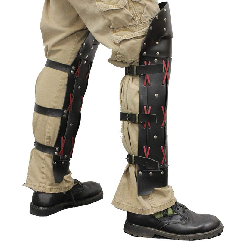 스팀펑크 중세 사무라이 궁수 갑옷 가이터 하프 찹스 가 - Leather Work Pants 리뷰 및 가격