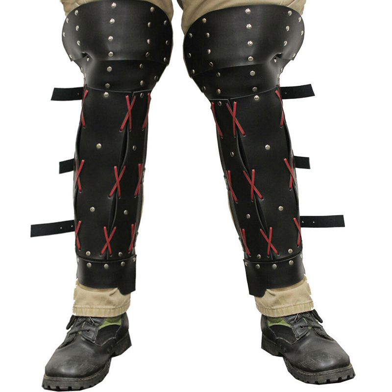 스팀펑크 중세 사무라이 궁수 갑옷 가이터 하프 찹스 가 - Leather Work Pants 리뷰 및 가격